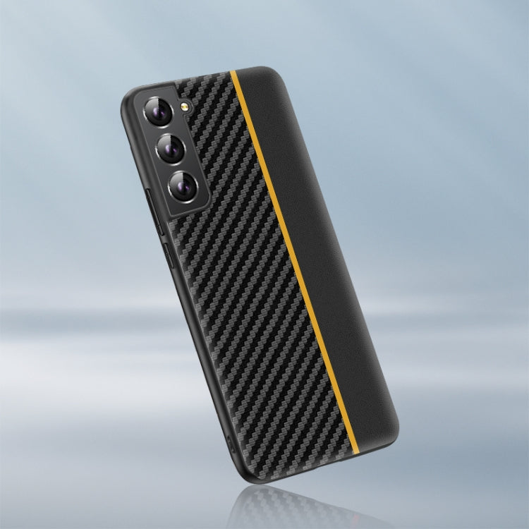 Ultra-thin Carbon Fiber Texture Splicing Phone Case, For OnePlus 10 5G, For Samsung Galaxy S21 FE 5G, For Samsung Galaxy S22 5G, For Samsung Galaxy S22+ 5G, For Samsung Galaxy S22 Ultra 5G, For Google Pixel 7 5G, For Google Pixel 7 Pro 5G