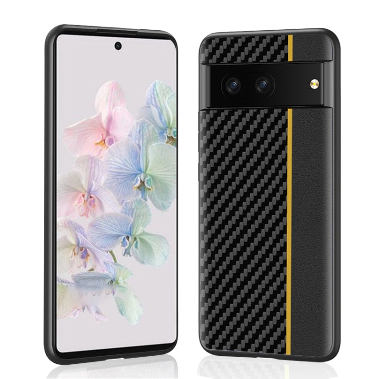 Ultra-thin Carbon Fiber Texture Splicing Phone Case, For OnePlus 10 5G, For Samsung Galaxy S21 FE 5G, For Samsung Galaxy S22 5G, For Samsung Galaxy S22+ 5G, For Samsung Galaxy S22 Ultra 5G, For Google Pixel 7 5G, For Google Pixel 7 Pro 5G