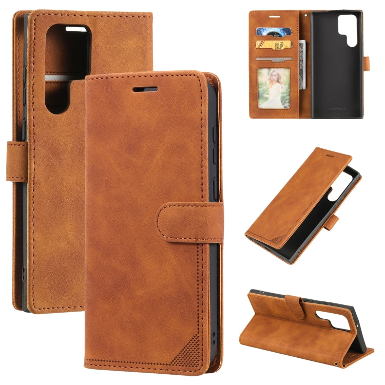 Skin Feel Anti-theft Brush Leather Phone Case, For Samsung Galaxy S22 Ultra 5G, For Samsung Galaxy S22 5G, For Samsung Galaxy S22+ 5G, For Xiaomi Redmi Note 11 Pro 4G