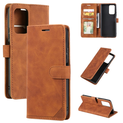 Skin Feel Anti-theft Brush Leather Phone Case, For Xiaomi Redmi Note 11 4G/11S Global