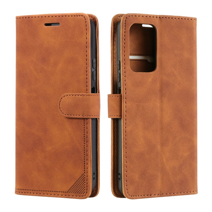 Skin Feel Anti-theft Brush Leather Phone Case, For Xiaomi Redmi Note 11 4G/11S Global