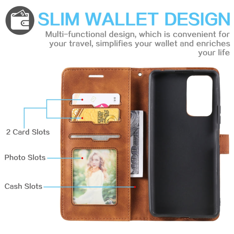 Skin Feel Anti-theft Brush Leather Phone Case, For Xiaomi Redmi Note 11 4G/11S Global
