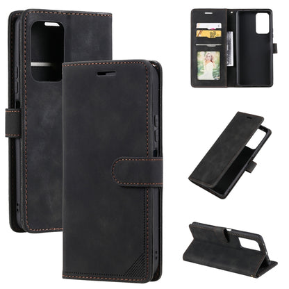 Skin Feel Anti-theft Brush Leather Phone Case, For Xiaomi Redmi Note 11 4G/11S Global