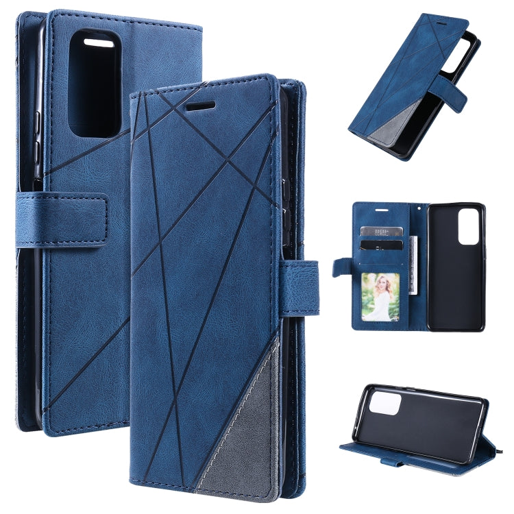 Skin Feel Splicing Leather Phone Case, For Xiaomi 11T, For Xiaomi Redmi Note 11, For Xiaomi Redmi Note 11 Pro, For Xiaomi Redmi K40S