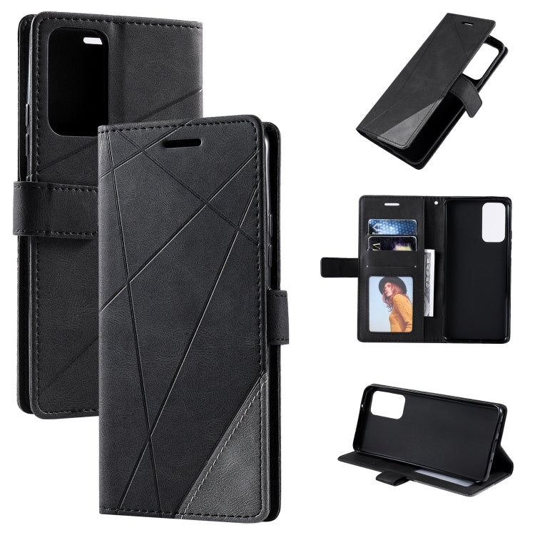 Skin Feel Splicing Leather Phone Case, For Xiaomi 11T, For Xiaomi Redmi Note 11, For Xiaomi Redmi Note 11 Pro, For Xiaomi Redmi K40S