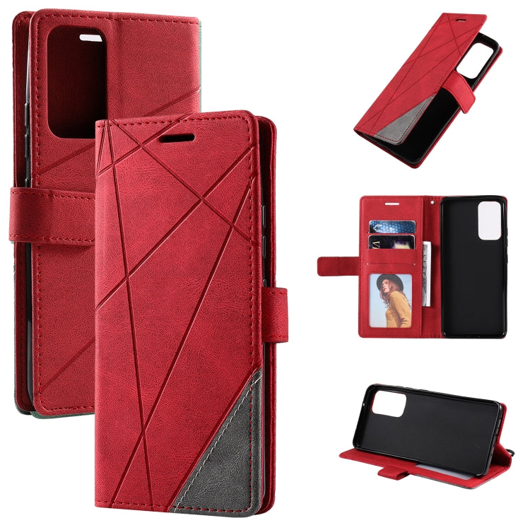 Skin Feel Splicing Leather Phone Case, For Xiaomi 11T, For Xiaomi Redmi Note 11, For Xiaomi Redmi Note 11 Pro, For Xiaomi Redmi K40S