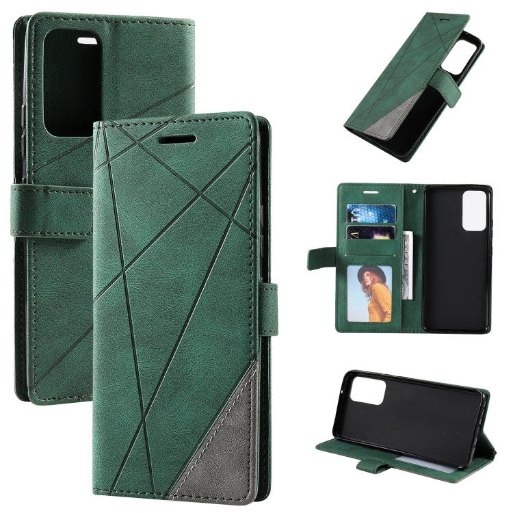 Skin Feel Splicing Leather Phone Case, For Xiaomi 11T, For Xiaomi Redmi Note 11, For Xiaomi Redmi Note 11 Pro, For Xiaomi Redmi K40S