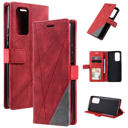 Skin Feel Splicing Leather Phone Case, For Xiaomi Redmi Note 11S, For Xiaomi Redmi 10C 4G Global/10 India, For Xiaomi Poco X4 Pro 5G, For Xiaomi Poco M4 Pro 5G