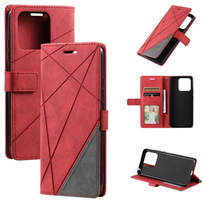 Skin Feel Splicing Leather Phone Case, For Xiaomi Redmi Note 11S, For Xiaomi Redmi 10C 4G Global/10 India, For Xiaomi Poco X4 Pro 5G, For Xiaomi Poco M4 Pro 5G