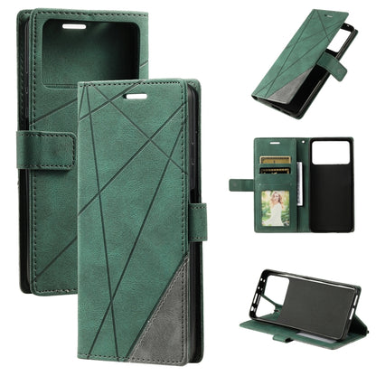 Skin Feel Splicing Leather Phone Case, For Xiaomi Redmi Note 11S, For Xiaomi Redmi 10C 4G Global/10 India, For Xiaomi Poco X4 Pro 5G, For Xiaomi Poco M4 Pro 5G
