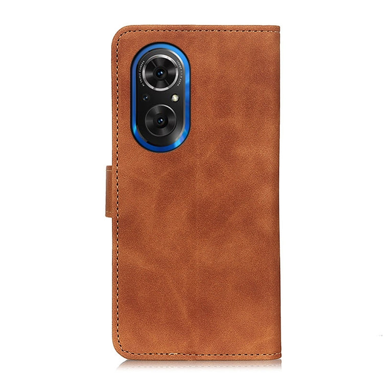 KHAZNEH Retro Texture Horizontal Flip Leather Phone Case, For OPPO Realme GT2 Pro, For TCL 30 Z, For Honor 50 SE / Huawei Nova 9 SE, For Xiaomi Poco F4 GT 5G
