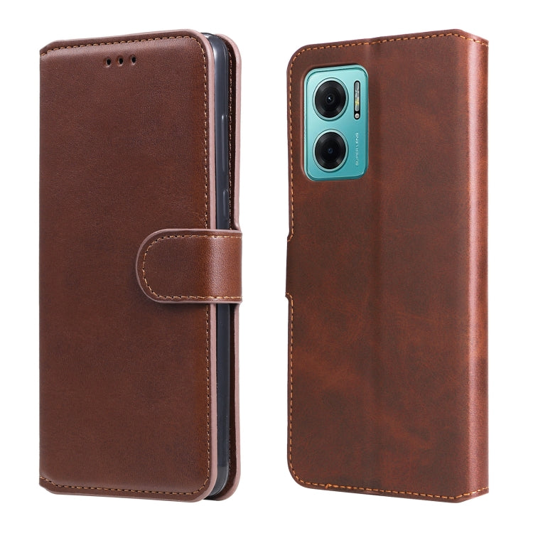 Classic Calf Texture Flip Leather Case, For vivo Y76s / Y76 5G, For Xiaomi Redmi Note 11 Global / Note 11S, For Xiaomi Redmi Note 11E / Redmi 10 Prime+ 5G, For Xiaomi Redmi Note 11 Pro 4G / 5G