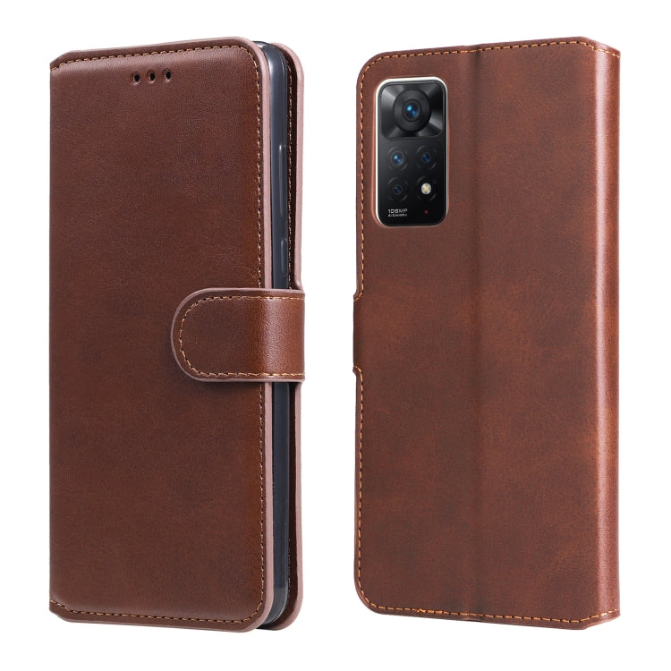 Classic Calf Texture Flip Leather Case, For vivo Y76s / Y76 5G, For Xiaomi Redmi Note 11 Global / Note 11S, For Xiaomi Redmi Note 11E / Redmi 10 Prime+ 5G, For Xiaomi Redmi Note 11 Pro 4G / 5G