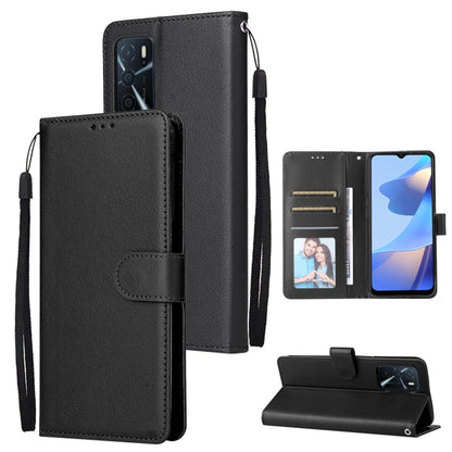3 Card Slots Multifunctional Leather Phone Case, For OPPO A16, For Samsung Galaxy S22 5G, For Samsung Galaxy S22 Ultra 5G