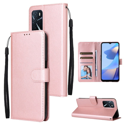 3 Card Slots Multifunctional Leather Phone Case, For OPPO A16, For Samsung Galaxy S22 5G, For Samsung Galaxy S22 Ultra 5G