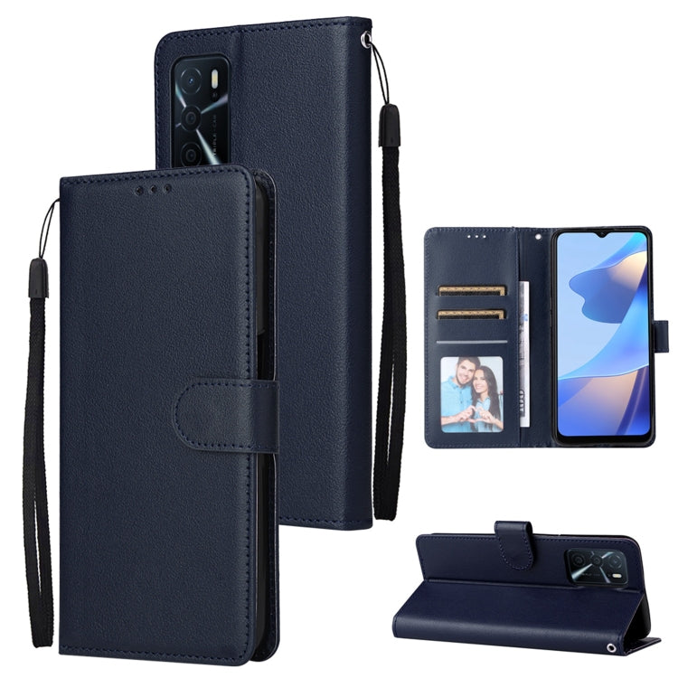 3 Card Slots Multifunctional Leather Phone Case, For OPPO A16, For Samsung Galaxy S22 5G, For Samsung Galaxy S22 Ultra 5G