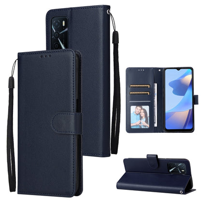 3 Card Slots Multifunctional Leather Phone Case, For OPPO A16, For Samsung Galaxy S22 5G, For Samsung Galaxy S22 Ultra 5G