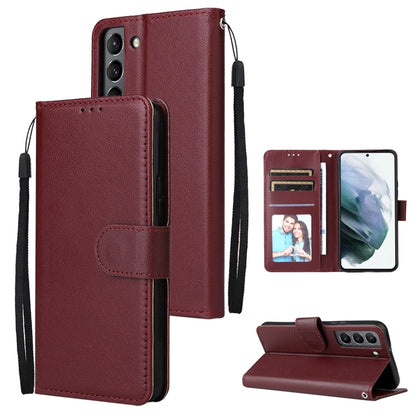 3 Card Slots Multifunctional Leather Phone Case, For OPPO A16, For Samsung Galaxy S22 5G, For Samsung Galaxy S22 Ultra 5G