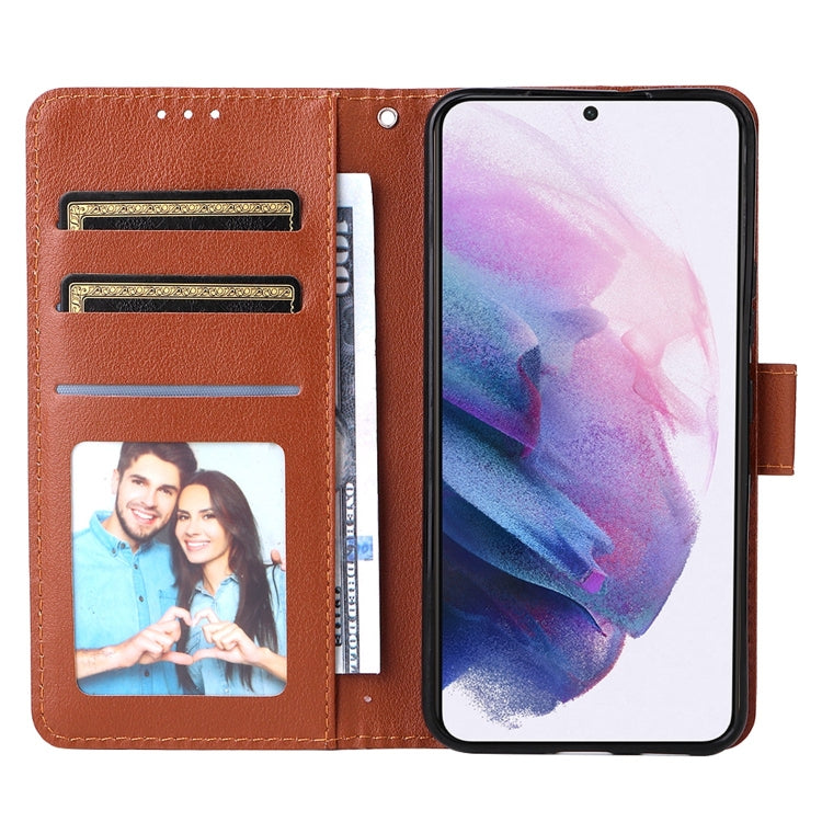 3 Card Slots Multifunctional Leather Phone Case, For Samsung Galaxy S22+ 5G
