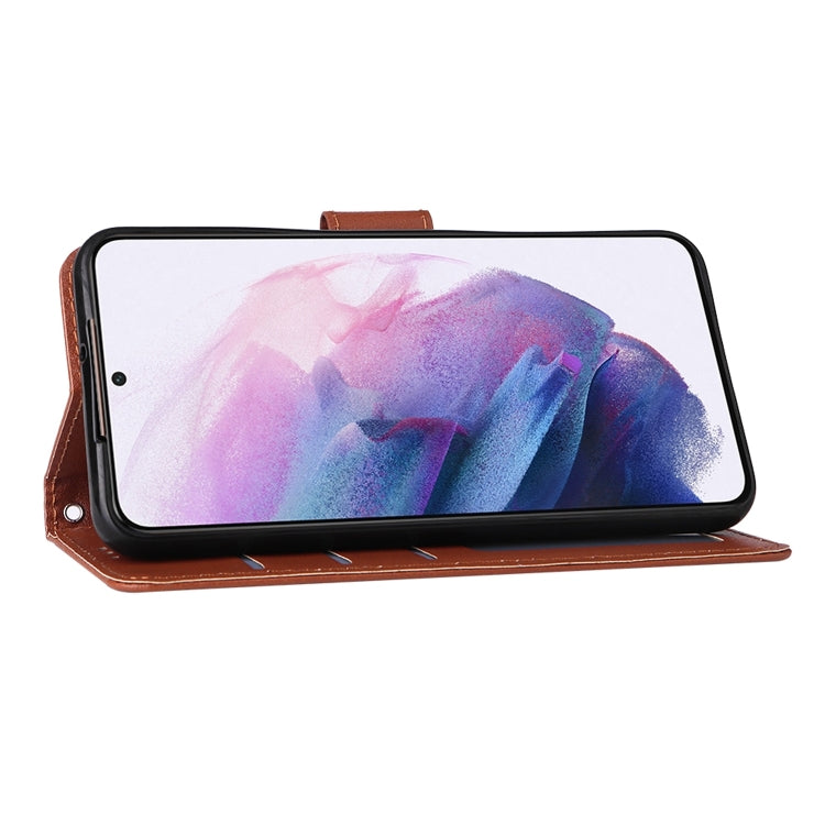 3 Card Slots Multifunctional Leather Phone Case, For Samsung Galaxy S22+ 5G