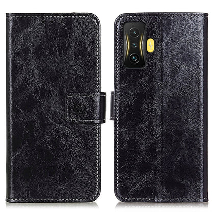 Retro Crazy Horse Texture Leather Phone Case, For OPPO Realme GT2 Pro, For Xiaomi Poco F4 GT 5G