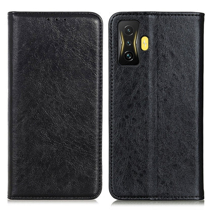Magnetic Crazy Horse Texture Leather Phone Case, For Xiaomi Poco F4 GT 5G