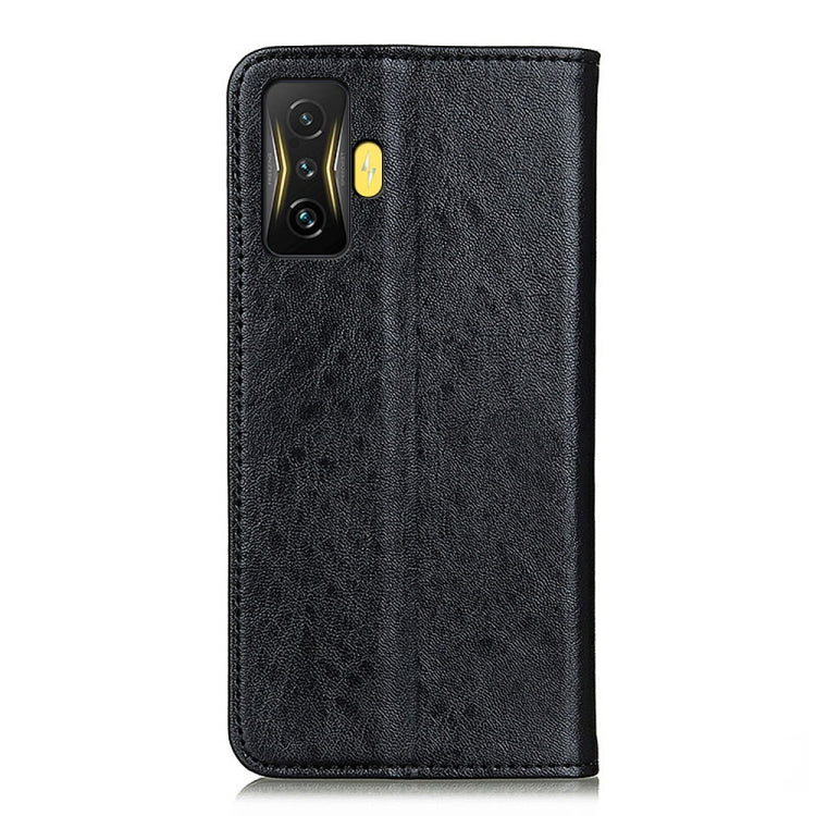 Magnetic Crazy Horse Texture Leather Phone Case, For Xiaomi Poco F4 GT 5G