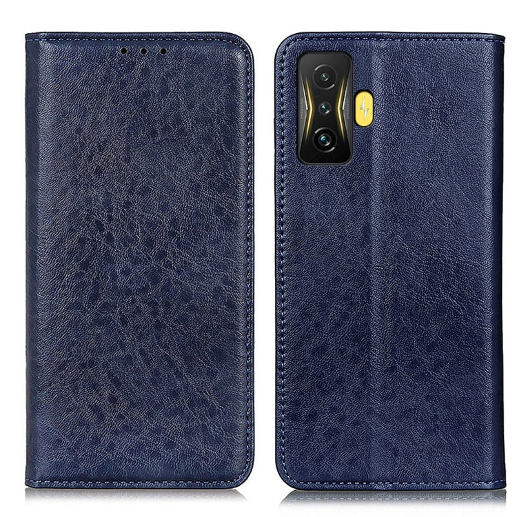 Magnetic Crazy Horse Texture Leather Phone Case, For Xiaomi Poco F4 GT 5G