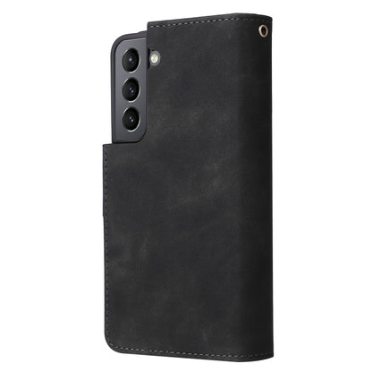 Multifunctional Frosted Zipper Wallet Leather Phone Case, For Samsung Galaxy S22+ 5G, For Samsung Galaxy A03s 166.5mm, For Samsung Galaxy A13 5G, For Samsung Galaxy A33 5G