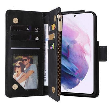 Multifunctional Frosted Zipper Wallet Leather Phone Case, For Samsung Galaxy S22+ 5G, For Samsung Galaxy A03s 166.5mm, For Samsung Galaxy A13 5G, For Samsung Galaxy A33 5G