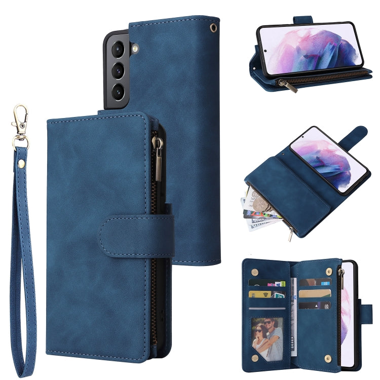 Multifunctional Frosted Zipper Wallet Leather Phone Case, For Samsung Galaxy S22+ 5G, For Samsung Galaxy A03s 166.5mm, For Samsung Galaxy A13 5G, For Samsung Galaxy A33 5G