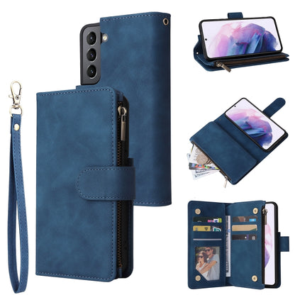 Multifunctional Frosted Zipper Wallet Leather Phone Case, For Samsung Galaxy S22+ 5G, For Samsung Galaxy A03s 166.5mm, For Samsung Galaxy A13 5G, For Samsung Galaxy A33 5G