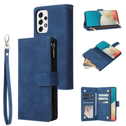 Multifunctional Frosted Zipper Wallet Leather Phone Case, For Samsung Galaxy A53 5G, For Xiaomi Redmi Note 11 Pro China, For Xiaomi Redmi Note 11 China