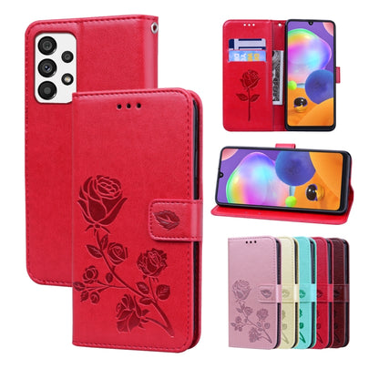 Rose Embossed Leather Phone Case, For Samsung Galaxy A13 4G, For Samsung Galaxy A23