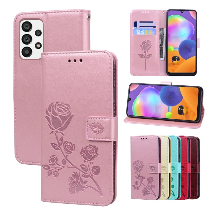 Rose Embossed Leather Phone Case, For Samsung Galaxy A13 4G, For Samsung Galaxy A23