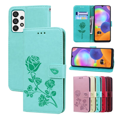 Rose Embossed Leather Phone Case, For Samsung Galaxy A13 4G, For Samsung Galaxy A23