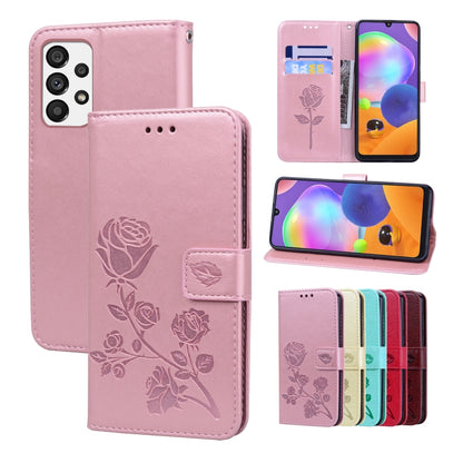 Rose Embossed Leather Phone Case, For Samsung Galaxy A13 4G, For Samsung Galaxy A23