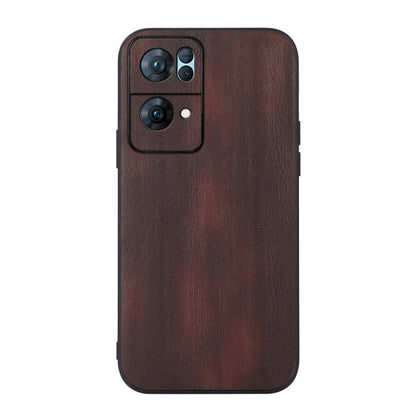 Yellow Cow Texture PU Phone Case, For OPPO Reno7 5G International Version / Find X5 Lite, For OPPO Reno7 5G Chinese Version, For OPPO Reno7 Pro, For Sony Xperia 1 IV, For Samsung Galaxy M33 5G