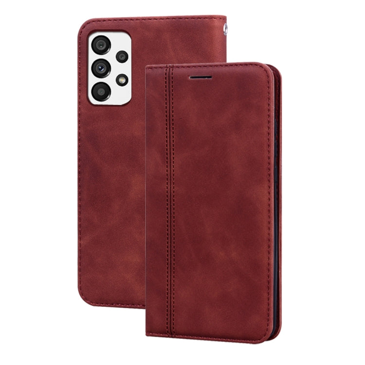 Frosted Business Magnetic Flip Leather Phone Case, For Samsung Galaxy A13 4G, For Samsung Galaxy A23 / M23 / F23, For Samsung Galaxy S22 Ultra 5G