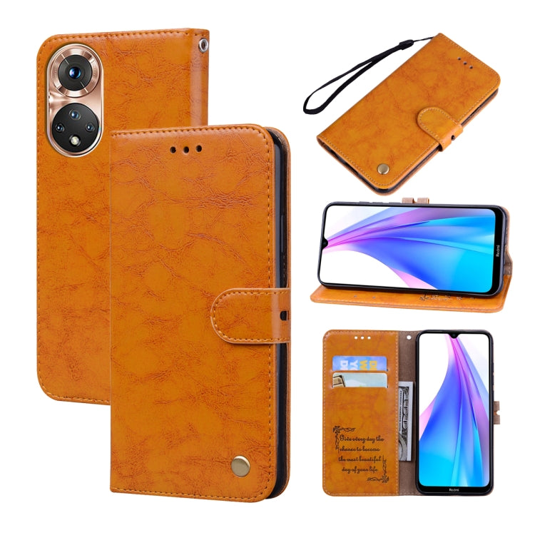 Oil Wax Texture Leather Phone Case, For Xiaomi Redmi 10C, For Huawei nova 8i, For Huawei nova 9, For Honor X8 / X30i, For Samsung Galaxy A13 4G, For Samsung Galaxy A23 / M23 / F23