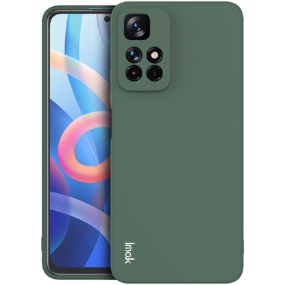 IMAK UC-4 Series Straight Edge TPU Phone Case, For Xiaomi Redmi Note 11 5G / Note 11T 5G, For Xiaomi Redmi Note 11 Pro China