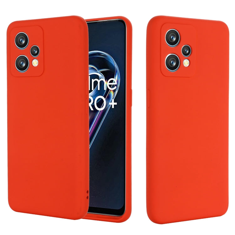 Pure Color Liquid Silicone Shockproof Full Coverage Phone Case, For OPPO Realme 9 Pro+ 5G Global, For OPPO Reno7 5G Global / Find X5 Lite, For Xiaomi Poco M4 Pro 4G Global