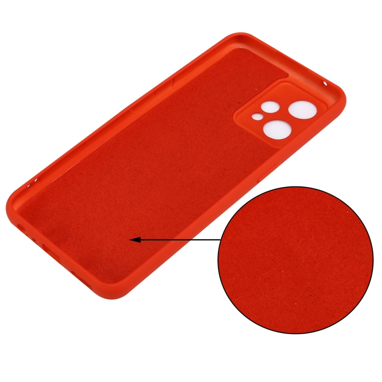 Pure Color Liquid Silicone Shockproof Full Coverage Phone Case, For OPPO Realme 9 Pro+ 5G Global, For OPPO Reno7 5G Global / Find X5 Lite, For Xiaomi Poco M4 Pro 4G Global
