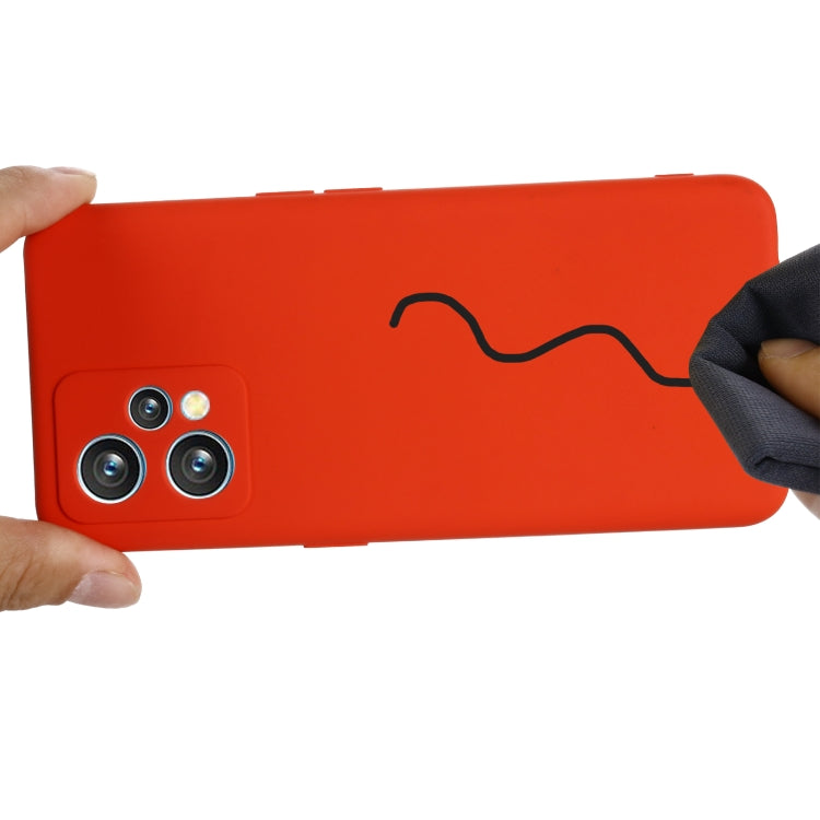 Pure Color Liquid Silicone Shockproof Full Coverage Phone Case, For OPPO Realme 9 Pro+ 5G Global, For OPPO Reno7 5G Global / Find X5 Lite, For Xiaomi Poco M4 Pro 4G Global
