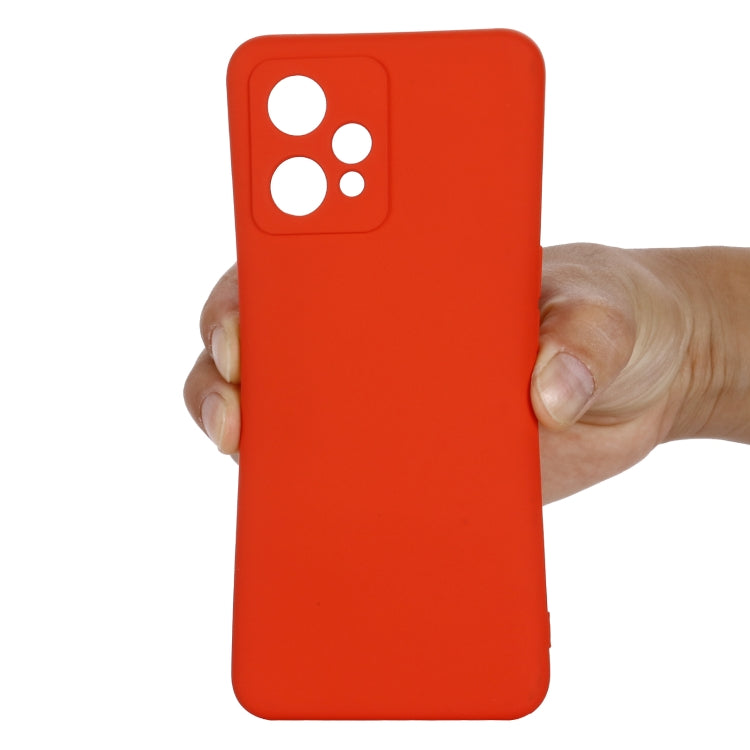 Pure Color Liquid Silicone Shockproof Full Coverage Phone Case, For OPPO Realme 9 Pro+ 5G Global, For OPPO Reno7 5G Global / Find X5 Lite, For Xiaomi Poco M4 Pro 4G Global
