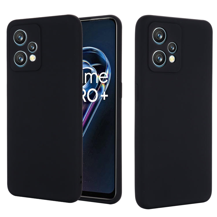 Pure Color Liquid Silicone Shockproof Full Coverage Phone Case, For OPPO Realme 9 Pro+ 5G Global, For OPPO Reno7 5G Global / Find X5 Lite, For Xiaomi Poco M4 Pro 4G Global