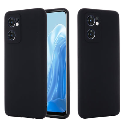 Pure Color Liquid Silicone Shockproof Full Coverage Phone Case, For OPPO Realme 9 Pro+ 5G Global, For OPPO Reno7 5G Global / Find X5 Lite, For Xiaomi Poco M4 Pro 4G Global