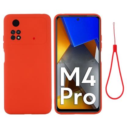 Pure Color Liquid Silicone Shockproof Full Coverage Phone Case, For OPPO Realme 9 Pro+ 5G Global, For OPPO Reno7 5G Global / Find X5 Lite, For Xiaomi Poco M4 Pro 4G Global