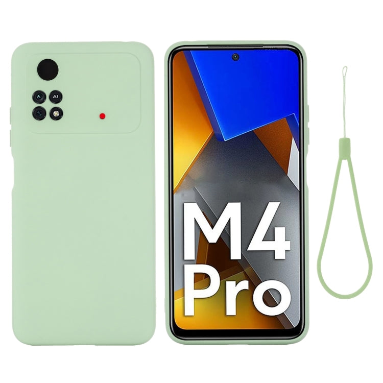 Pure Color Liquid Silicone Shockproof Full Coverage Phone Case, For OPPO Realme 9 Pro+ 5G Global, For OPPO Reno7 5G Global / Find X5 Lite, For Xiaomi Poco M4 Pro 4G Global