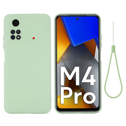 Pure Color Liquid Silicone Shockproof Full Coverage Phone Case, For OPPO Realme 9 Pro+ 5G Global, For OPPO Reno7 5G Global / Find X5 Lite, For Xiaomi Poco M4 Pro 4G Global
